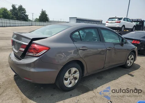2013 Honda Civic Lx из США, поврежденный, VIN 19XFB2F58DE044795